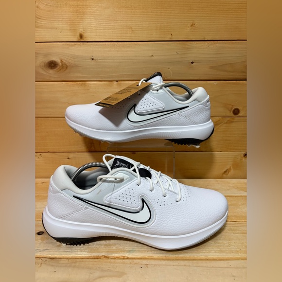 New Nike Victory Pro 3 Golf Shoes White/Pure Platinum DX9028-101 Mens 11.5 Wide - Picture 1 of 7